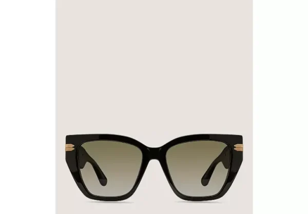 TWO-TONE CAT-EYE SUNGLASSES ​